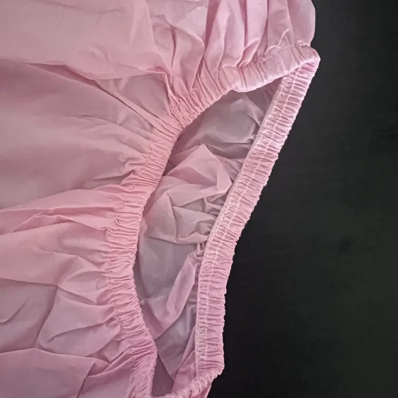 Custom Adult Waterproof ABDL PVC EVA Vinyl TPU Diaper Pant Inconvenient Leak-proof Training Plastic Rubber Cover Pants