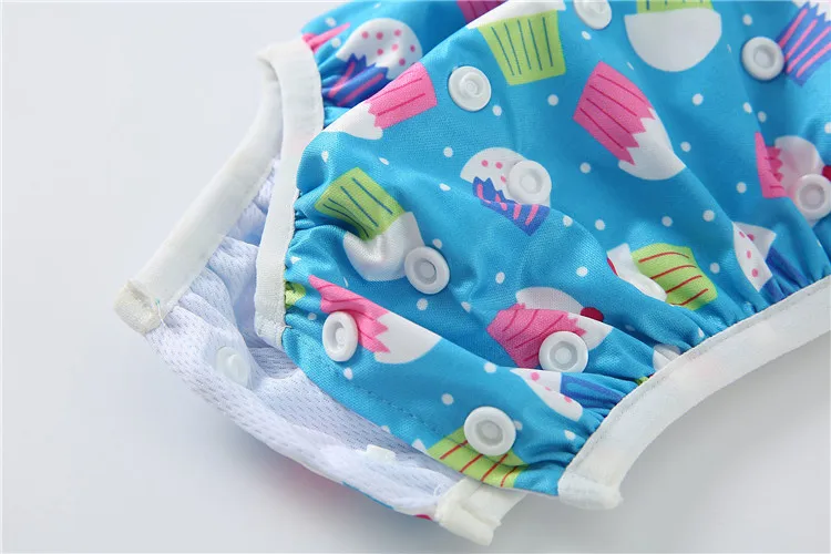Babyland плавки на подгузник, регулируемый плавательный подгузник многоразовый плавки на подгузник