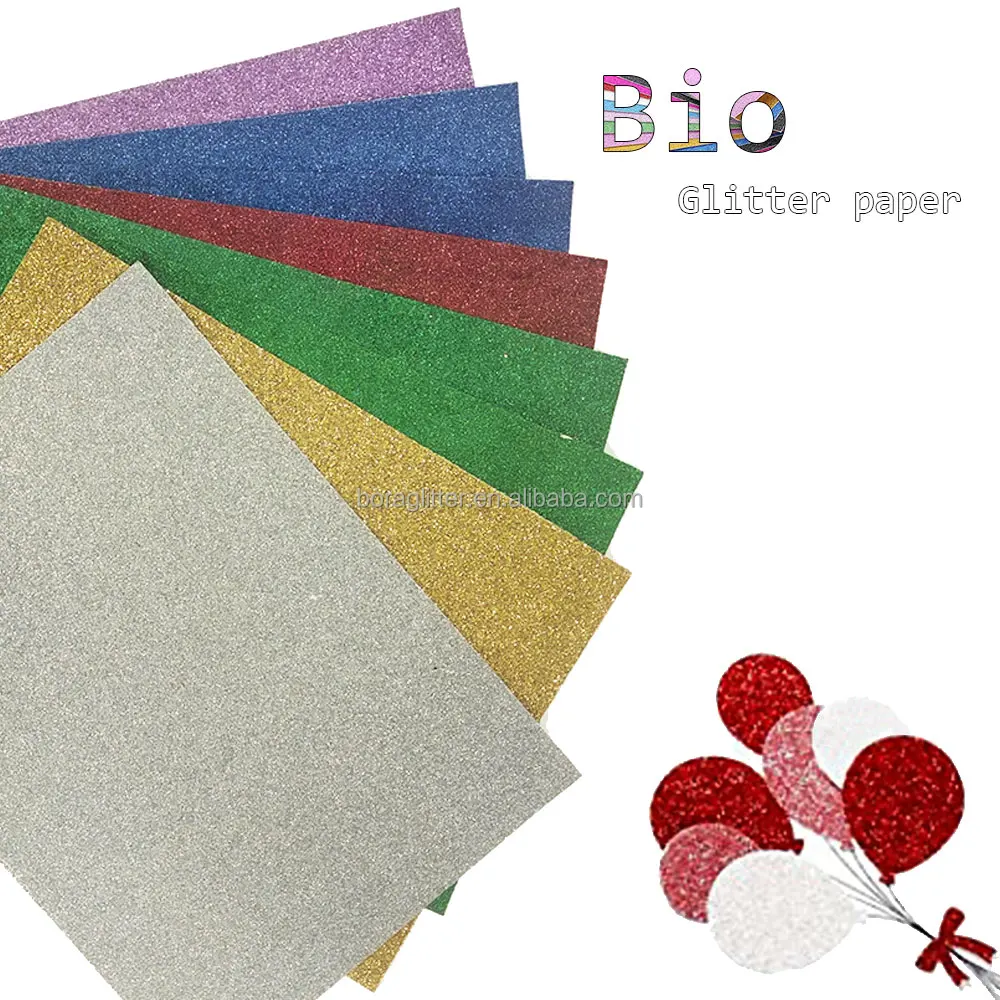 Baolai, лидер продаж, биоразлагаемая блестящая карточная бумага, биоразлагаемая Крафтовая бумага для детей, изготовление открыток для поделок
