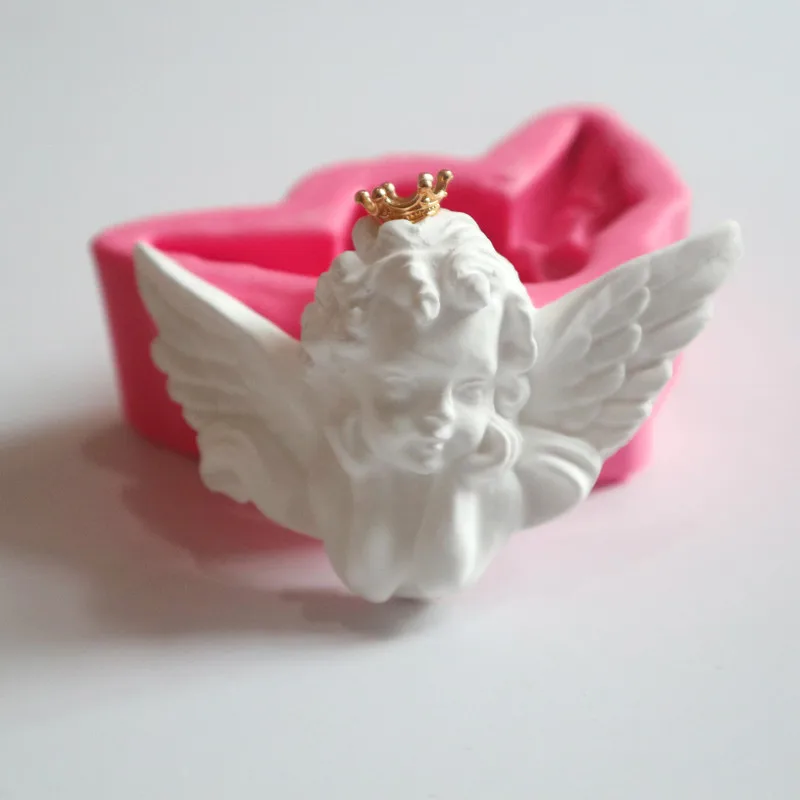 Moules En Silicone Forme Ailes D'ange - Lot De 4 - Pour Pendentifs, Boucles D'oreilles, Gâteaux, Chocolat