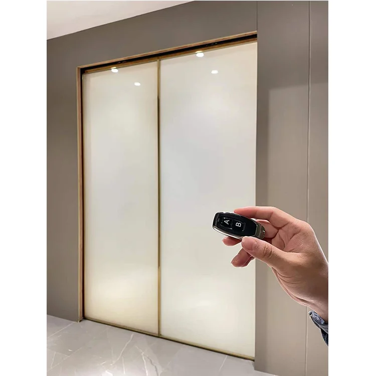 Electric WIFI APP Smart Automatic Sensor Glass Door Sliding Electric Kitchen Doors Auto Linear Magnetic Automatic Sliding Door