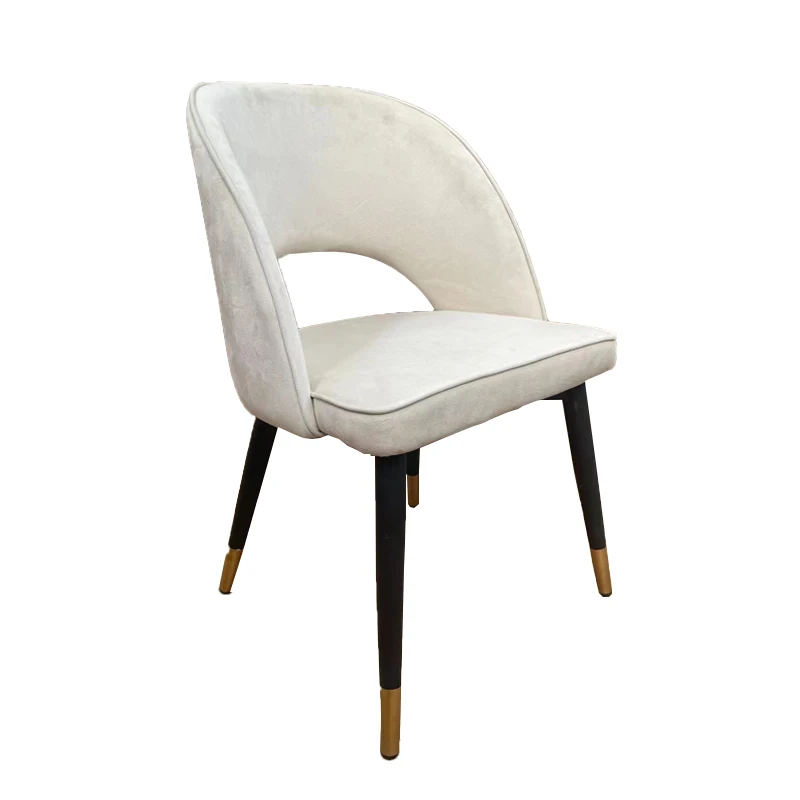 Clover champagne discount velvet dining chair