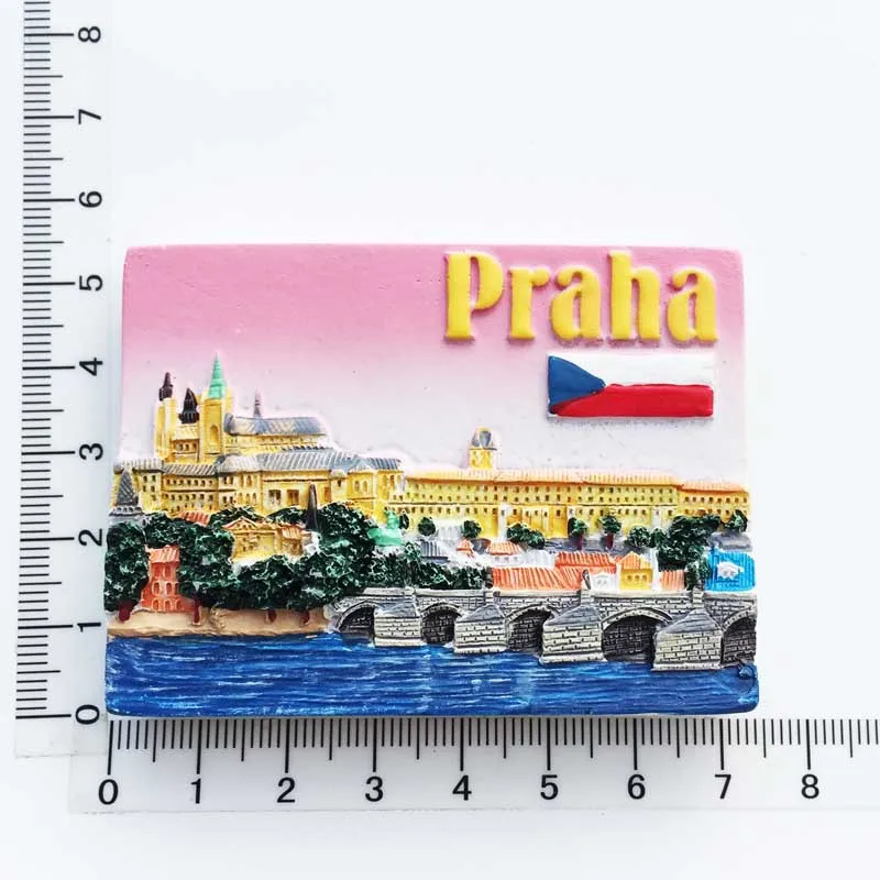 Czech Republic EU Series Fridge Magnet - Collector's Souvenir - 2.5 X 3.5 Inches
