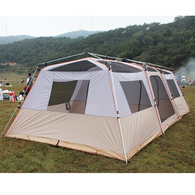 Shizhong Outdoor Large Luxury Camping Tents 4 Room Alvantor Screen ...