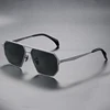 gunmetal/gray lens