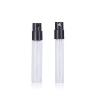 1.8ml 2ml  2.5ml Atomizer Small Sample Mini Empty Glass Spray Perfume Bottle With Spray Glass Perfume Bottle Tube With Sticker