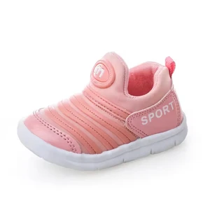 Toddlers Slip-on Sneakers Toddler Soft Soled Baby Winter Shoes Casual Toddler Shoes for Baby Girls
