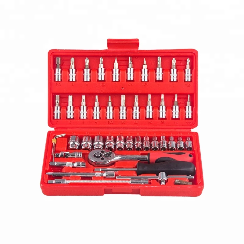 46 pcs socket set1/4