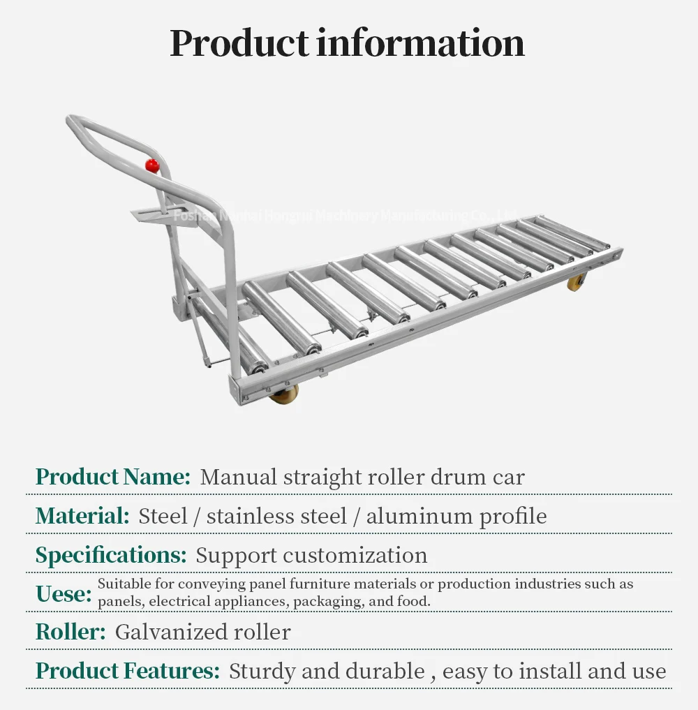 Hongrui Single Row Roller Type Trolley OEM supplier