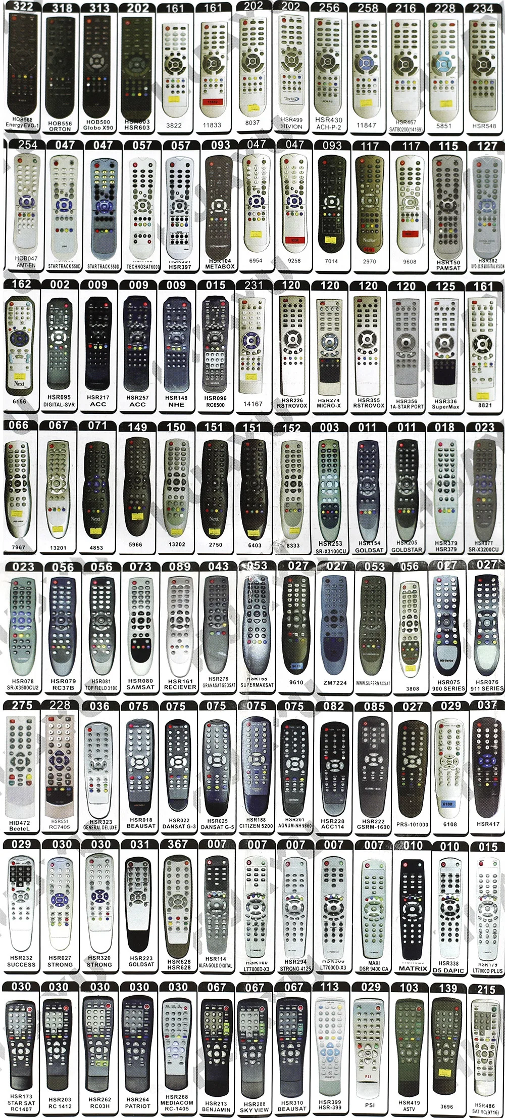 Universal Remote Control Use For Akai Beko Focus Hyundai Star Supex