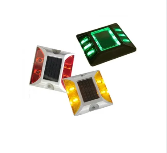 Алюминиевый светоотражающий дорожный отражатель на солнечной батарее/Дорожный кошачий глаз/Дорожный маркер