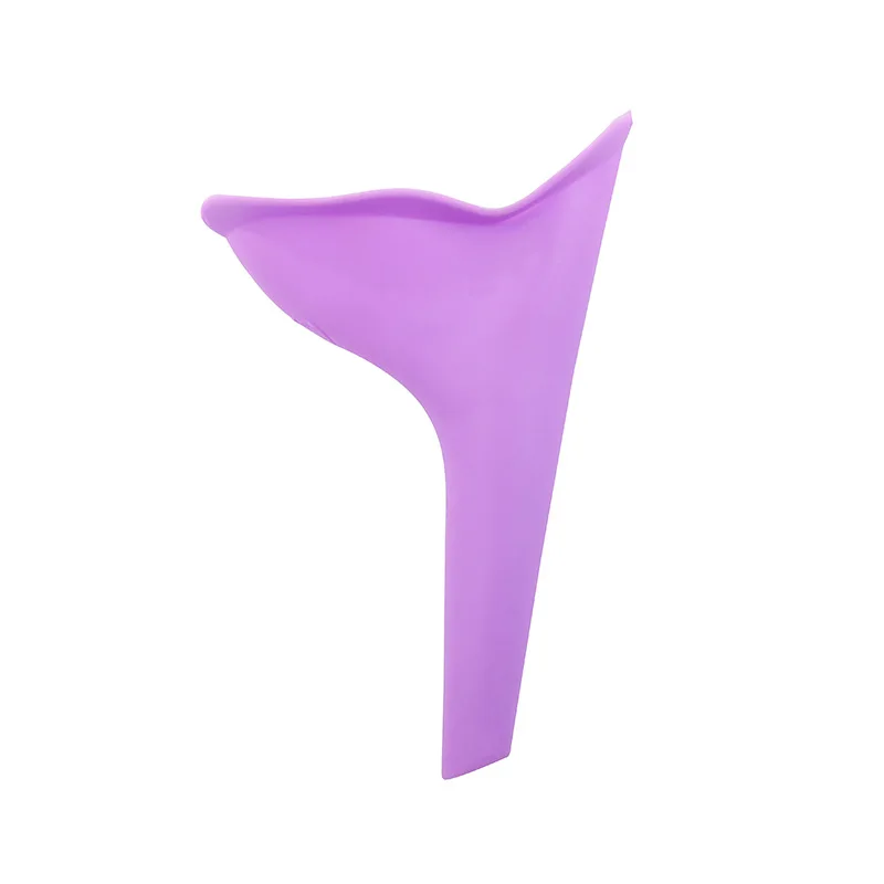 ALQ Silicone Urination Device Stand Up & Pee Female Urinal Toilet Design Women Urinal Travel Outdoor Camping Soft