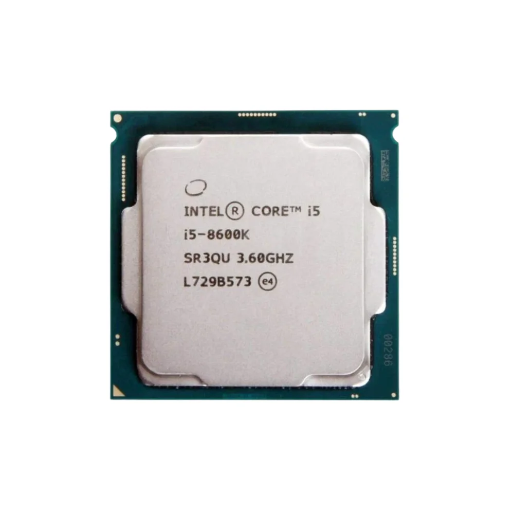 Core I5-8600K 3.6 Ghz Used Six-Core CPU Processor 9M 91W