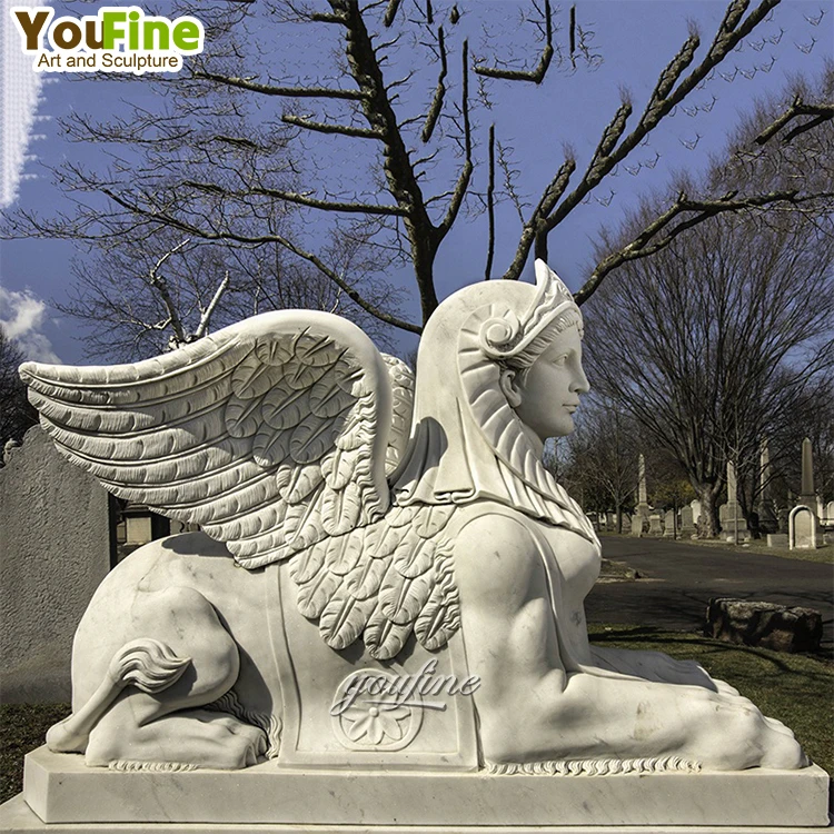 Antique Stone Sphinx Statue for Sales Greek
