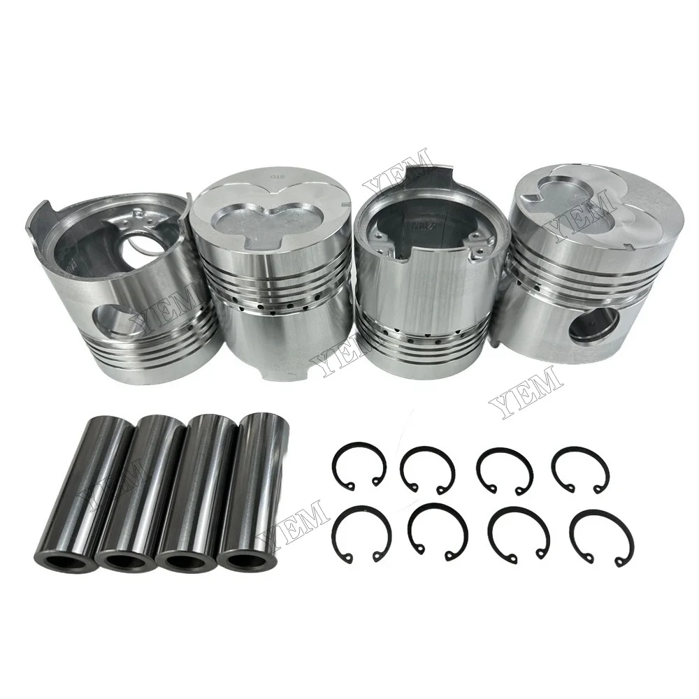 C240-4 Cylinder Piston With Pin Cir-Clips Fits for Isuzu Engine Parts for Sale
