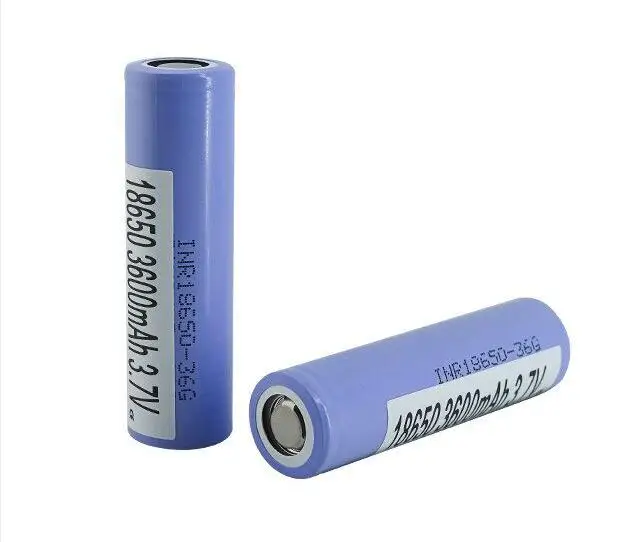 Original SANSUN9 cell battery for e-smoking 18650 36G 3600mah LI-ION battery for Samsung