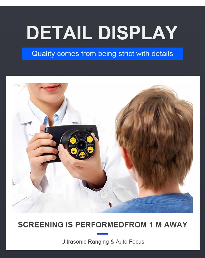 Rightway Brand Portable Auto Refractometer Vision Screener SW-800 With Best Price