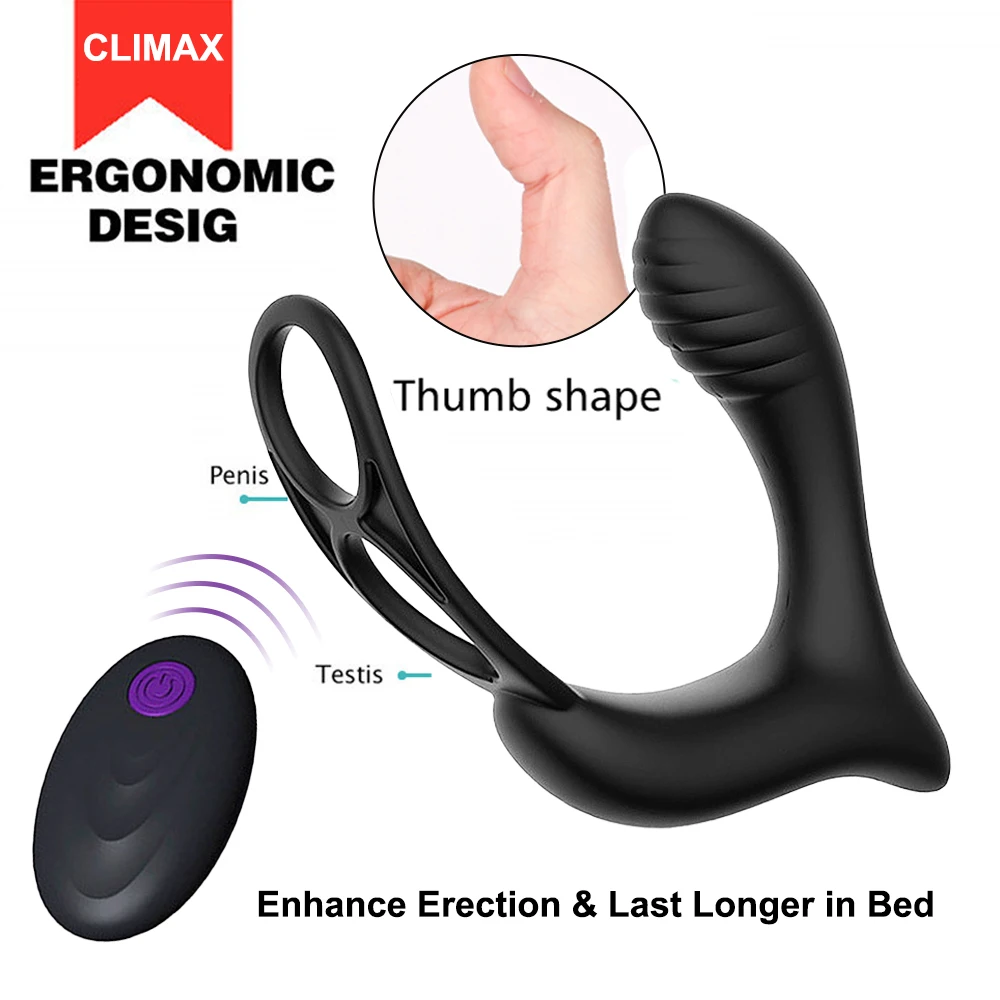 Vibrador massageador de próstata, adulto, silicone, massageador, brinquedo  sexual, anel penal, vibrador anal, plugue anal, para homens, massageador de  próstata| Alibaba.com