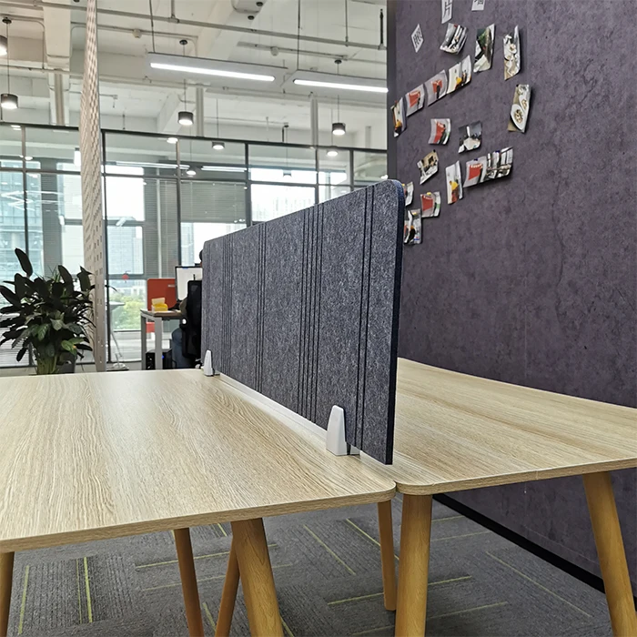 Acoustic Partition Reduce Noise And Visual Distractions Sound Absorbing Desk Divider Desk Privacy Panel manufacture