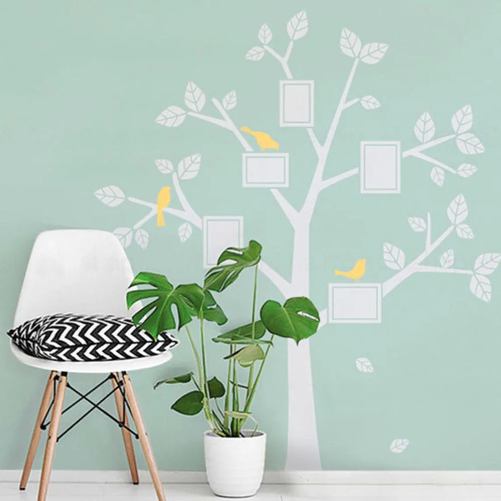 Promotional Customized False Ceiling Design Giant Family Tree Wall Sticker