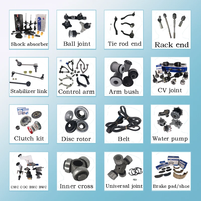 Auto Suspension  Control Arm Kits for nissan lexus toyota mitsubishi Suzuki Mazda Kia hyundai honda