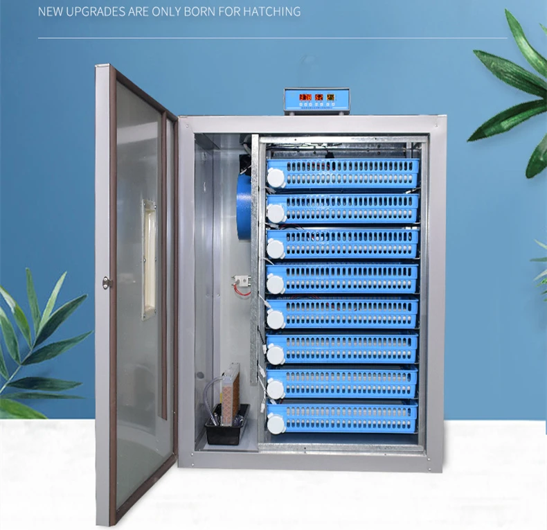 Цветная стальная доска, инкубатор для куриных яиц, Умный Большой промышленный инкубатор для 120 яиц, инкубатор для инкубации и выведения