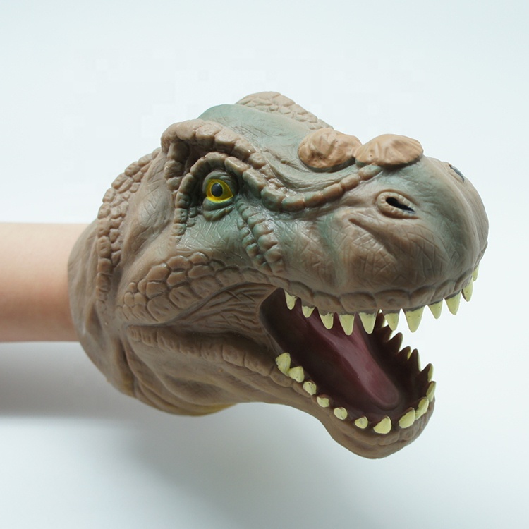 
 Хит продаж, экологически чистый мягкий резиновый мир Юрского периода, игрушка динозавра, забавные игрушки динозавров, Имитация Динозавра, ручная марионетка  
