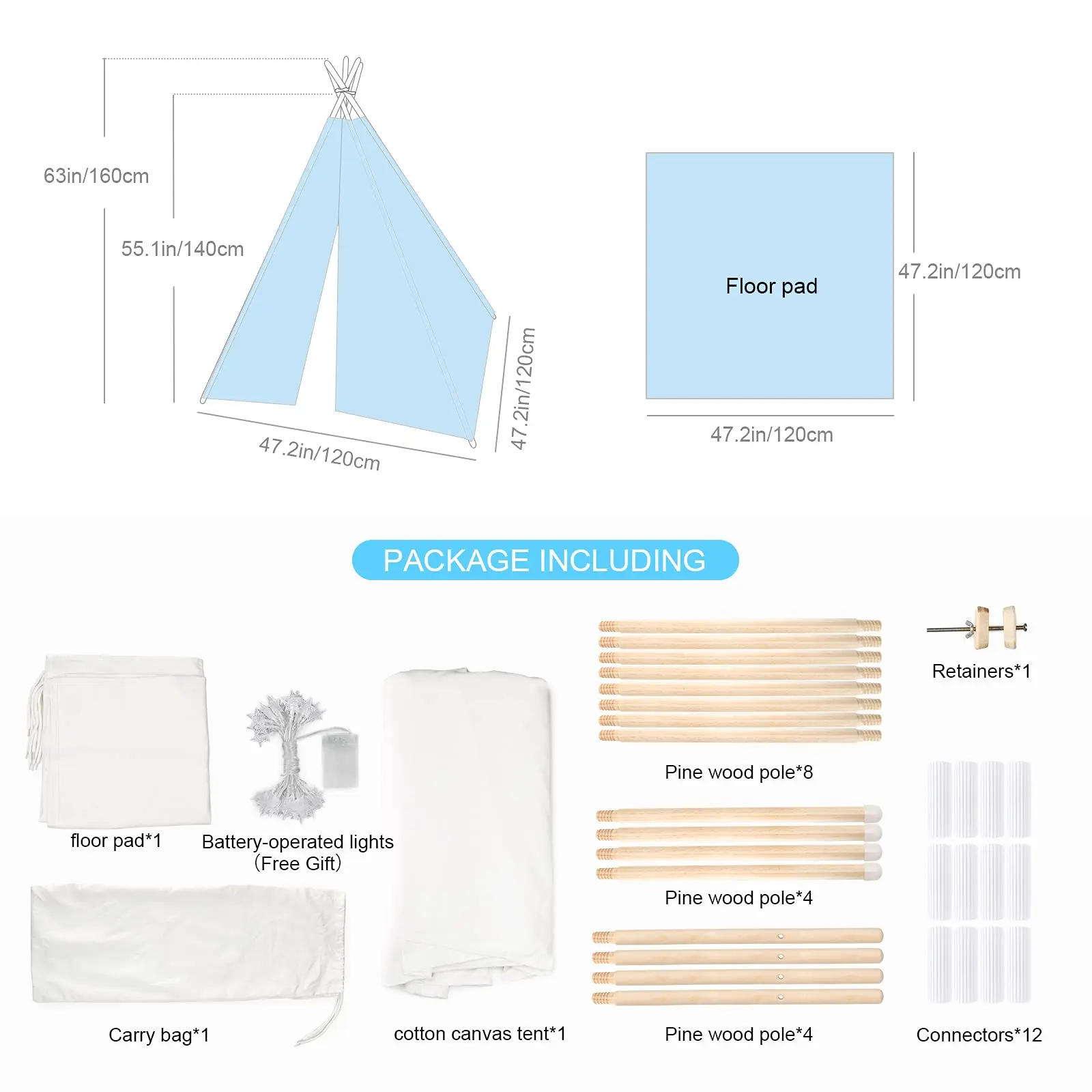 Крытый крошечные дома Замок принцессы 100% хлопок холст детская вигвама Игровая палатка для