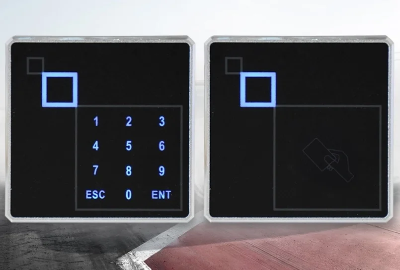 Metal Keyboard Standalone Access Controller Pin Code RFID Access Control Keypad RFID Card Reader Gate Access Control