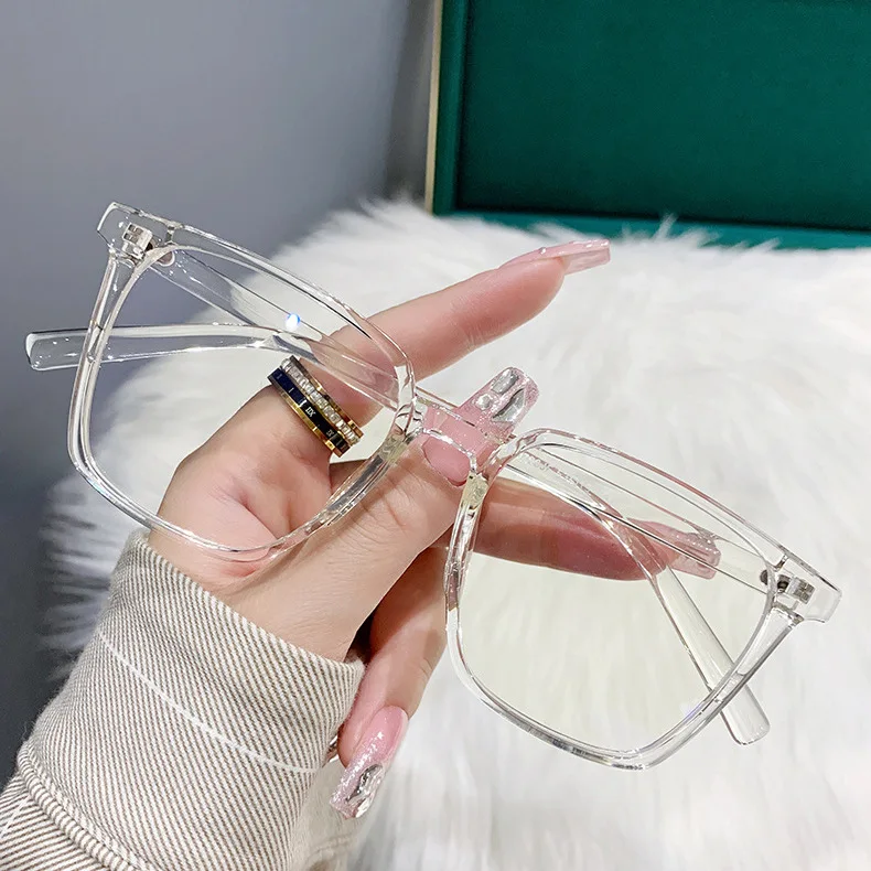 Cheap Transparent Anti Radiation Eyeglasses for Women Men