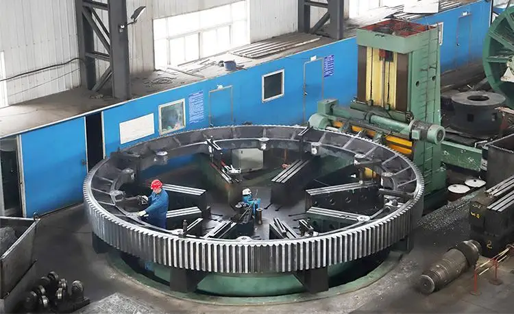 large ball mill gear casting ball mill spur gear