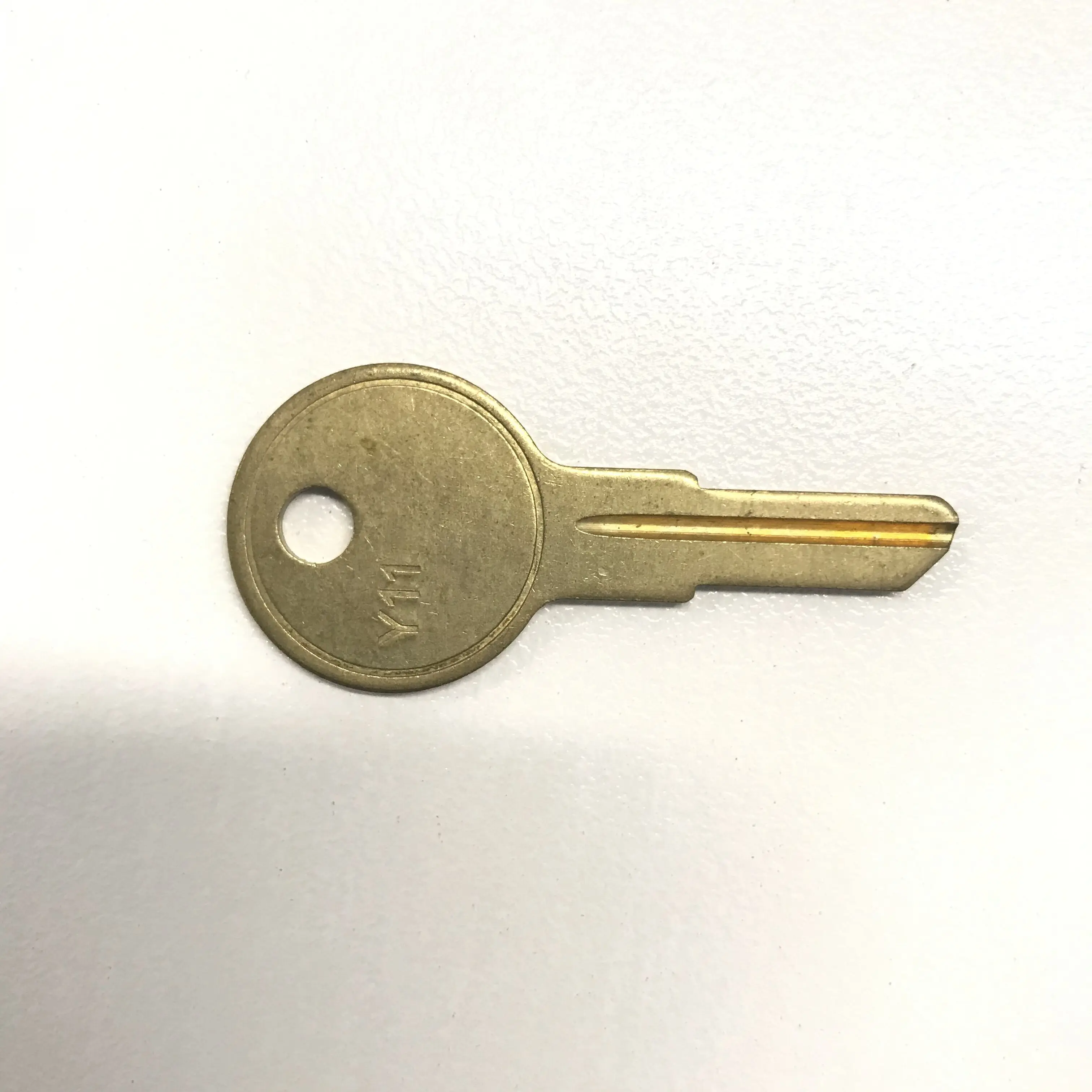 Brass Key Blank Y11 Keyway Blank Key for Locksmiths with OEM logo Free Shipping