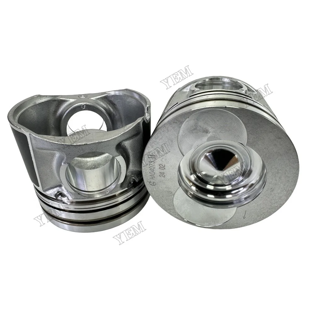 Piston With Pin Circlip Fit for YunNei YN38GBZ Engine Parts 2