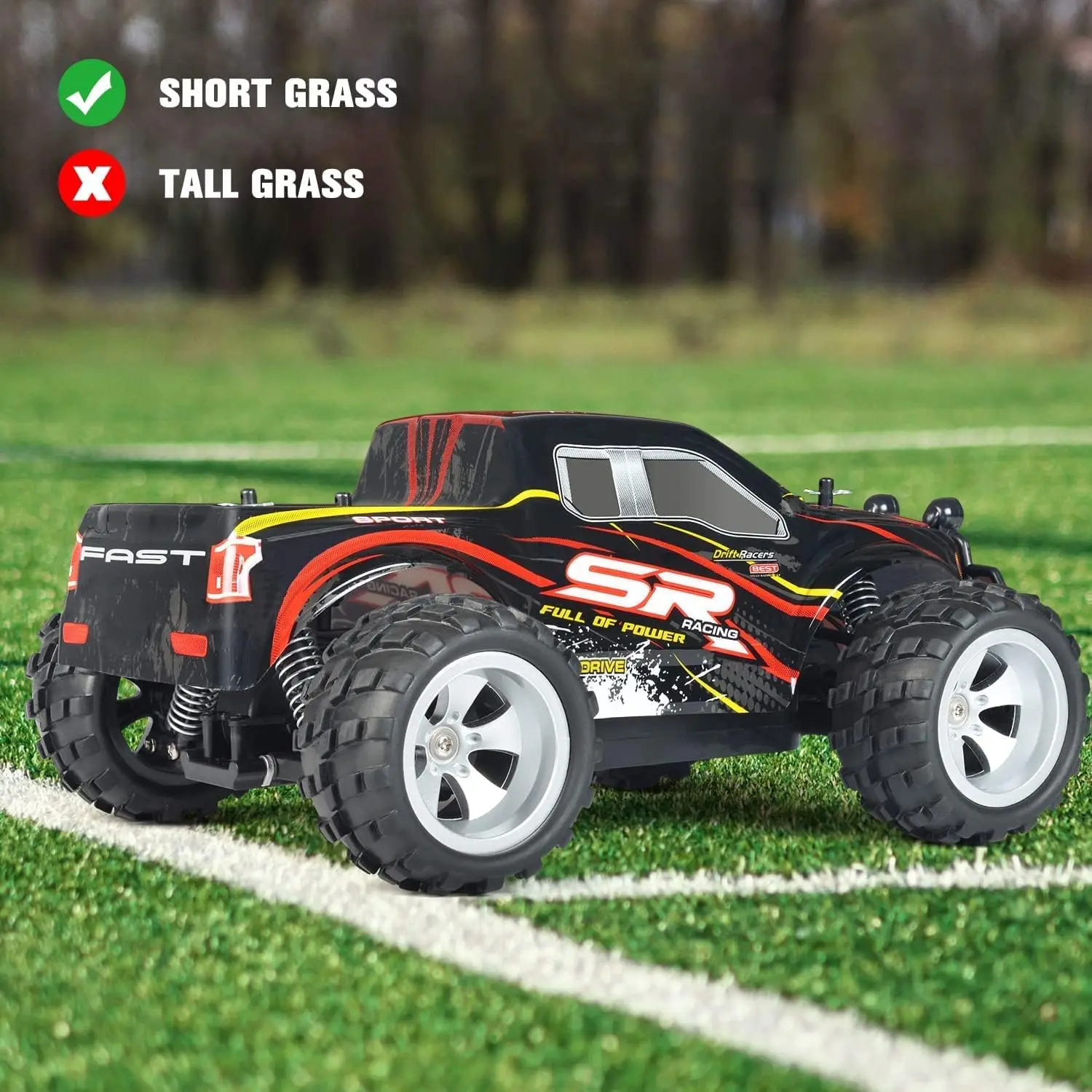 Race Track Best Rc Car For Grass DoubleE E326-003 Off-Road Short