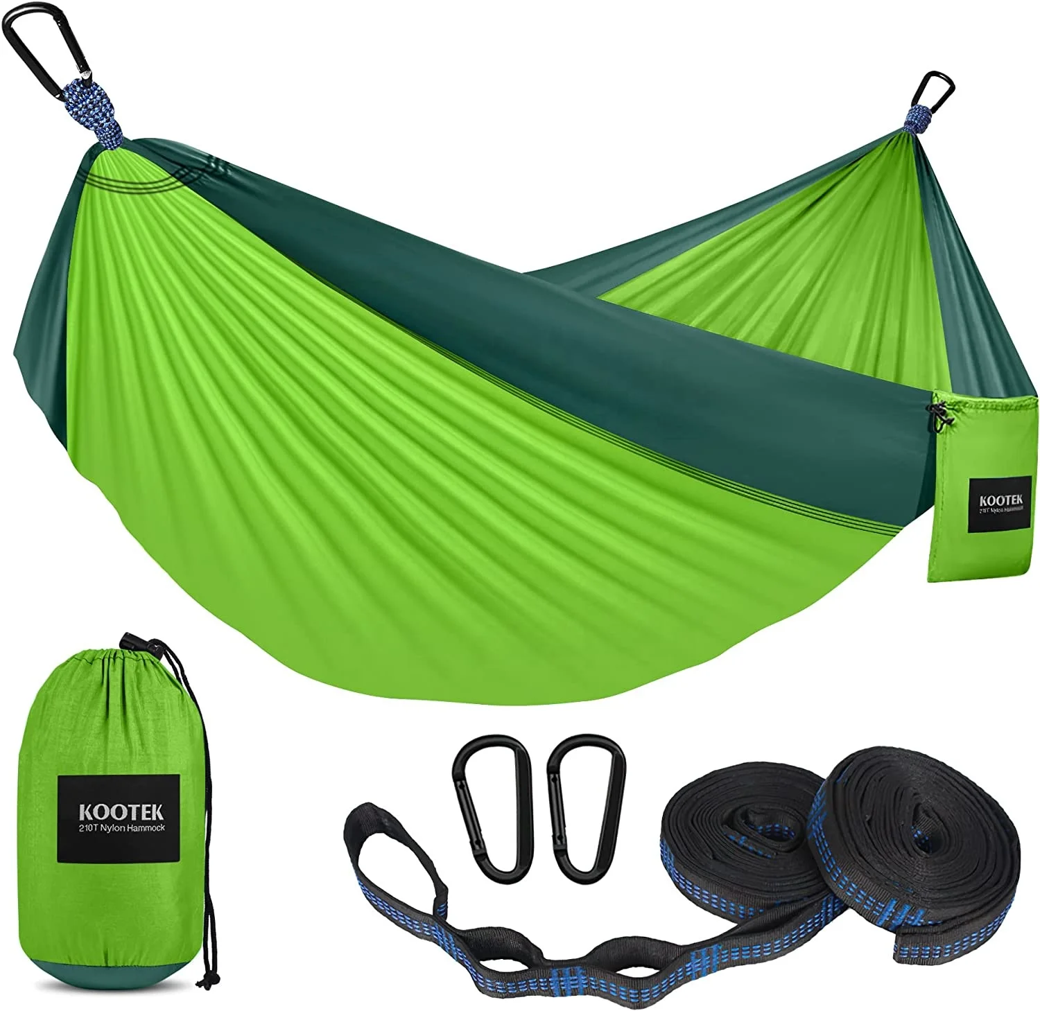 Outdoor Camping Hammock Lightweight Nylon Hammock 210t70d Parachute