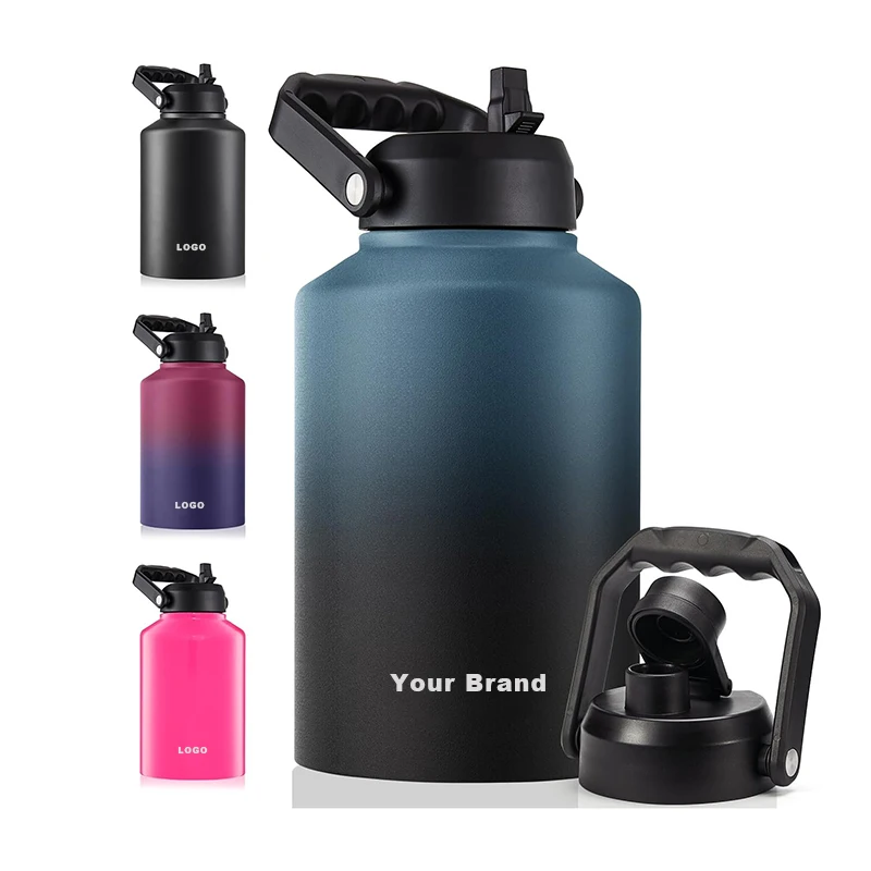 Kerilyn 128oz Insulated Water Bottle With Wide Mouth, One Gallon - View #9