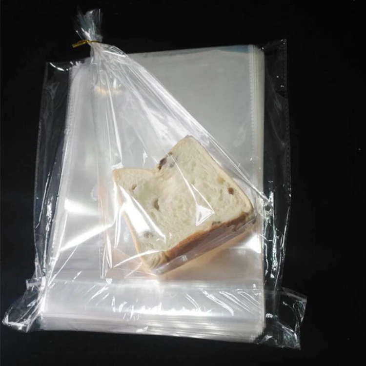 Transparent Cellophane Clear Polybag  Plastic Self Adhesive OPP Bag in Stock Size