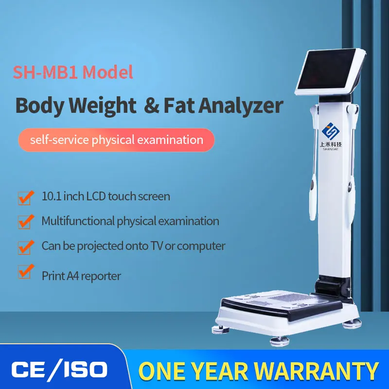 Bioimpedance Professional 3d Body Composition Analyzer Machine