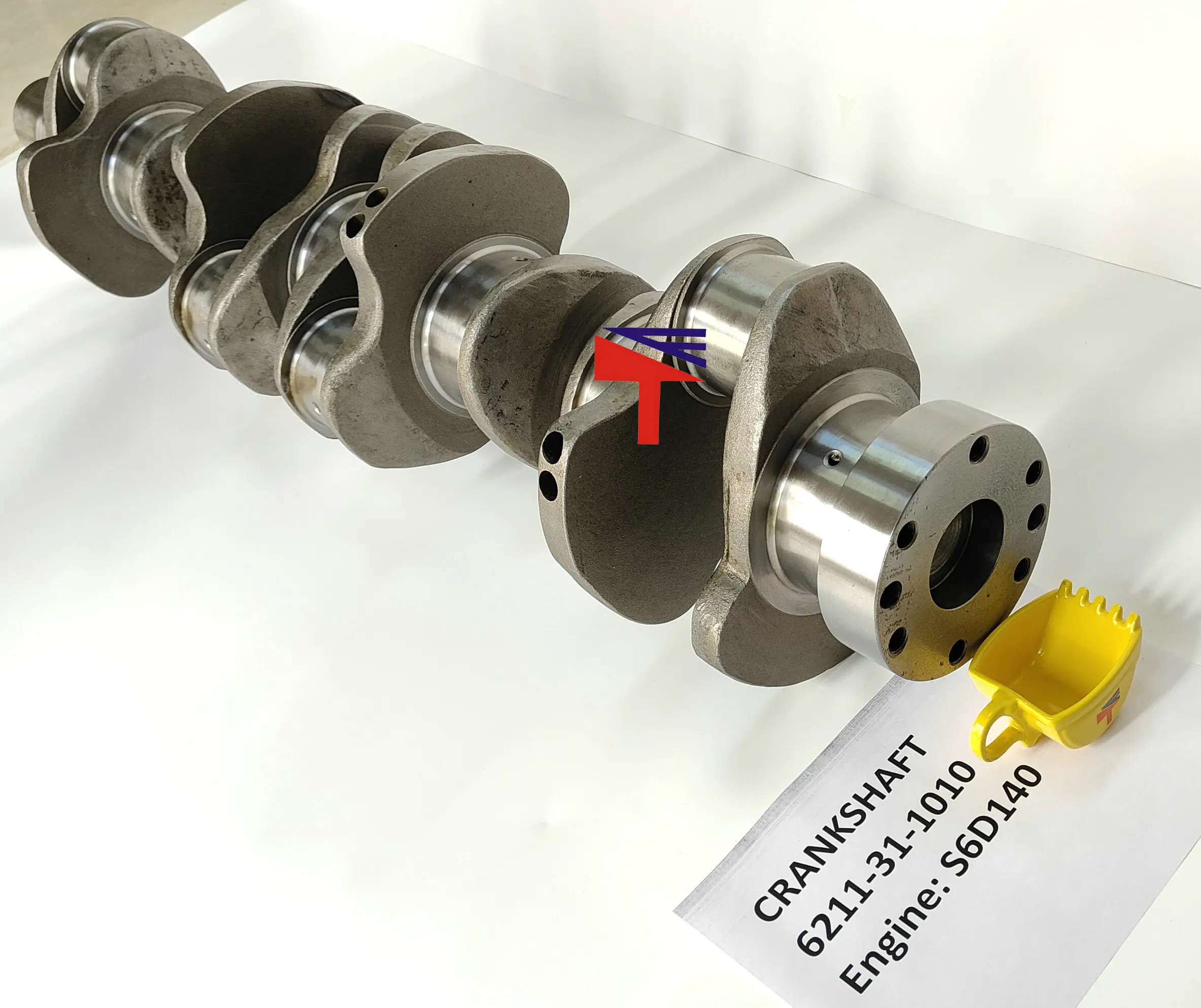 クランクシャフト6211-31-1010掘削機PC650 PC600ホイールローダーWA500