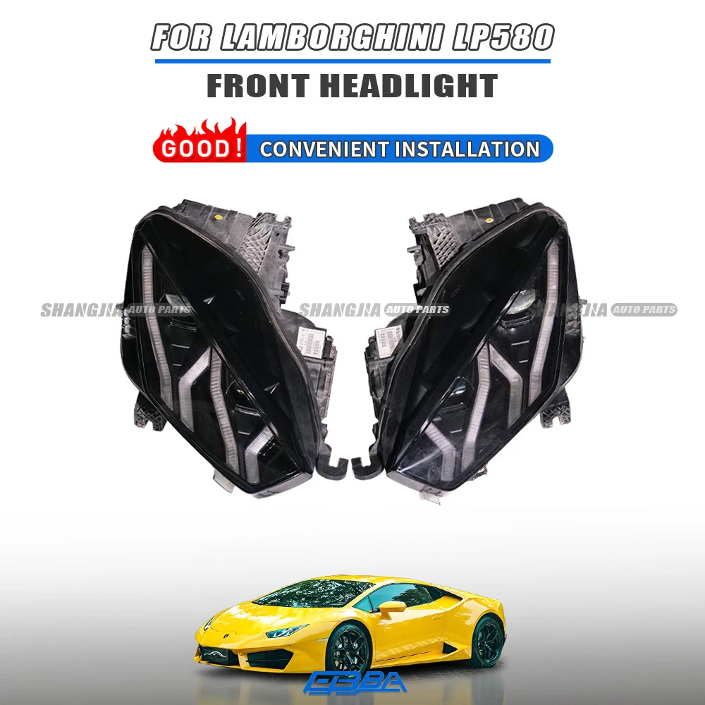 High Quality Plastic Material Headlight For Lamborghini Huracan 580 4T0941003G 4T0941004G