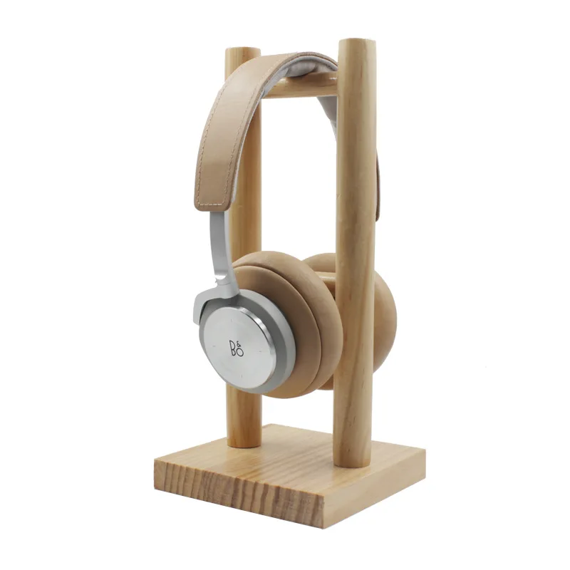 Umoderne springvand Frastødende Source Wood Headphones Headset Stand Earphone Holder on m.alibaba.com