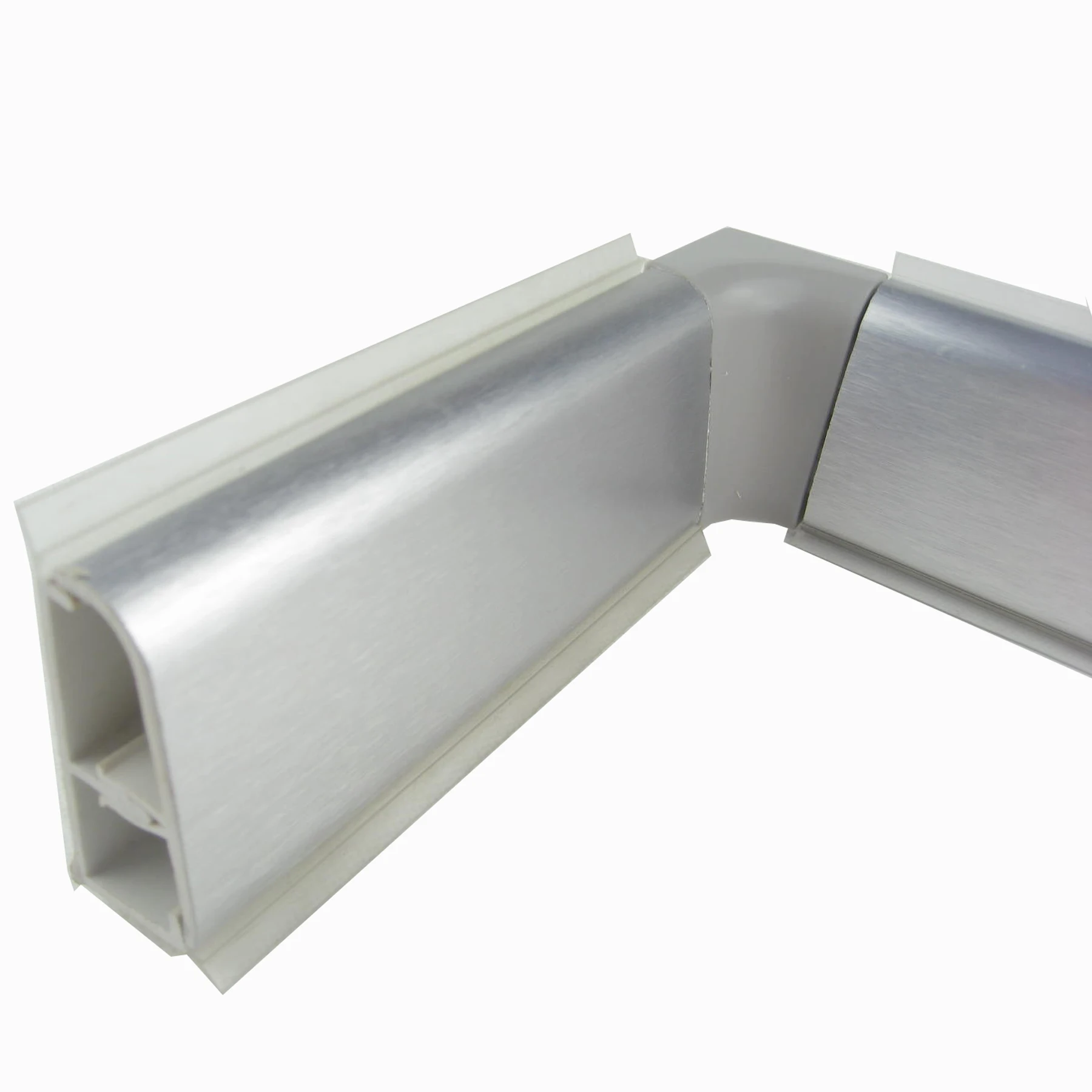 Плинтус алюминиевый для кухонной панели l6100