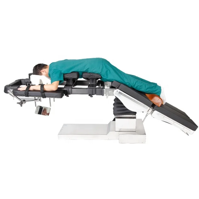 C Arm G Arm Spine Surgery Operation Table Radiolucency Surgical Carbon Fiber OT Room Spine Operating Table