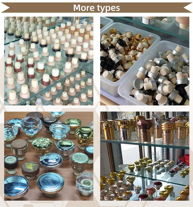 Wooden Bottle Stopper T Shape Cork Stopper For Wine Vodka Whisky