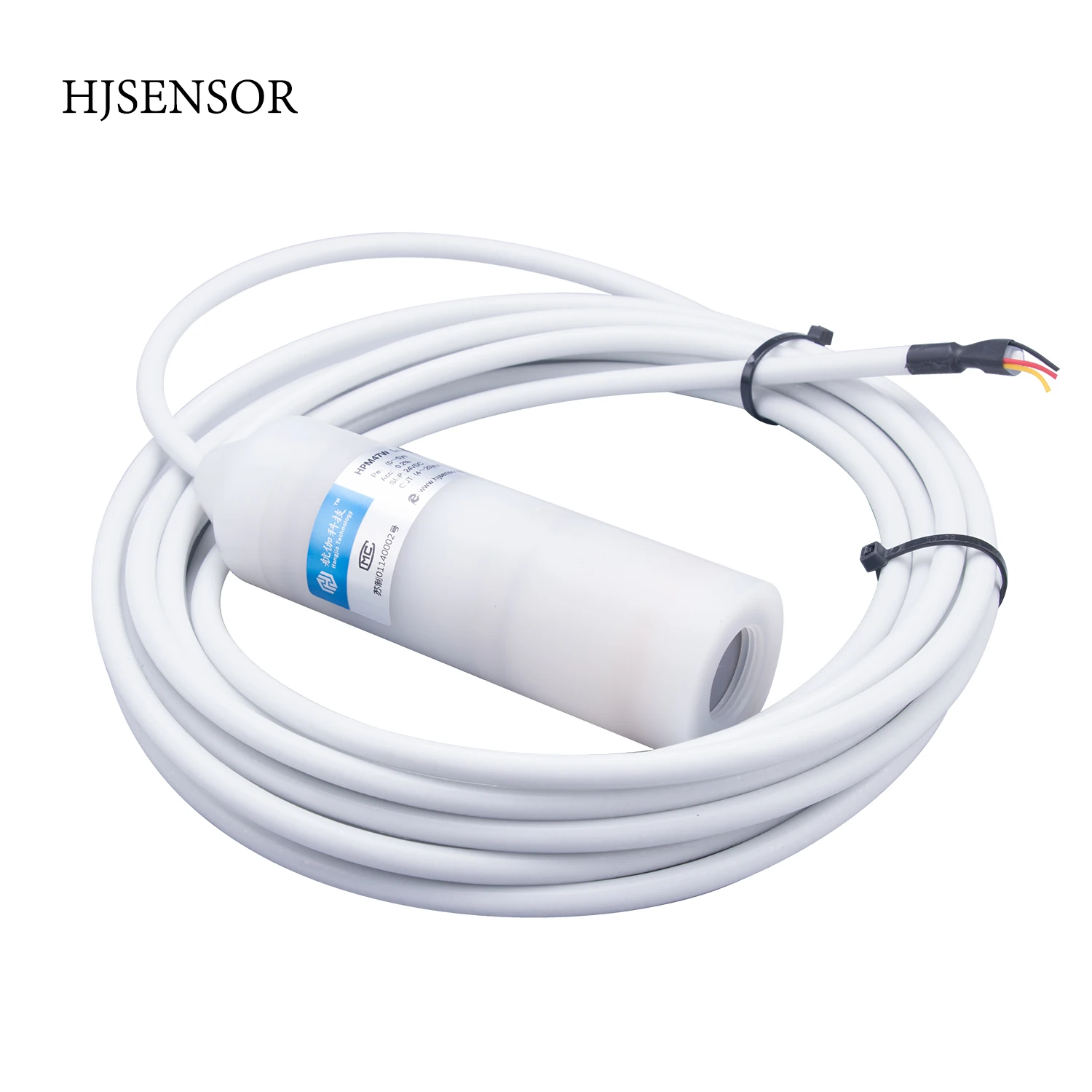 EconomicalType Pvdf Capacitive Level Transmitter Ceramic Capacitor Submersible Anti Corrossive Pressure Transmitter Level Sensor