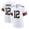 12# Shedeur Sanders White-1