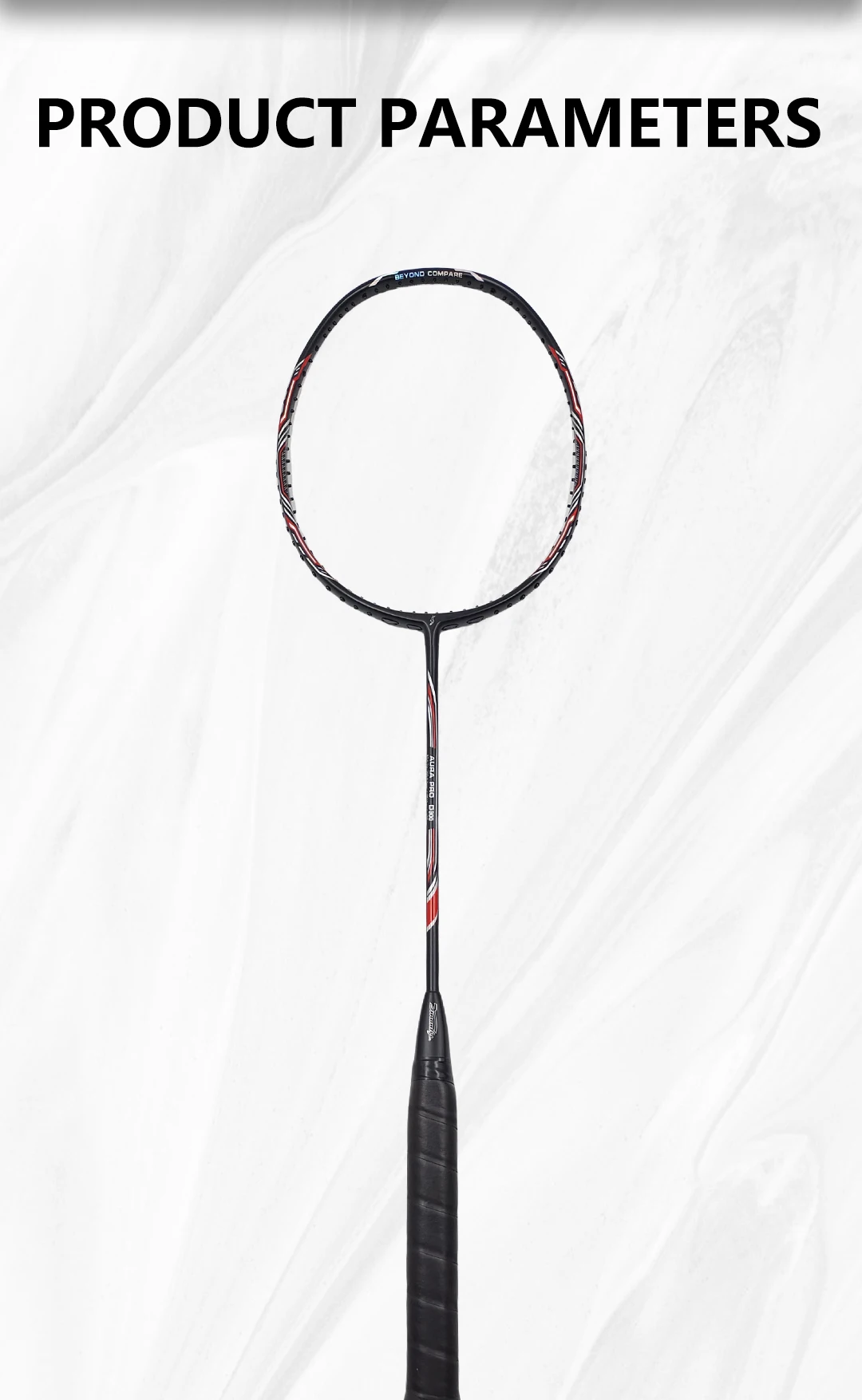 Factory OEM Dmantis Professional Carbon Fiber Badminton Racket 4U Weight Graphite Shaft Durable Quality supplier