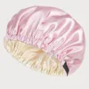 doublure rose + beige