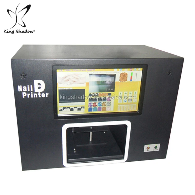 Nail Salon Equipment New 3d Nail Art Printing Machine Digital Mobile Nail Printer
