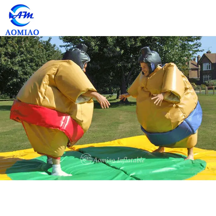 Funny and Safe Inflatable Sumo Wrestler Suit Costume for Child and Adult Inflatable Fat Suit for Sale